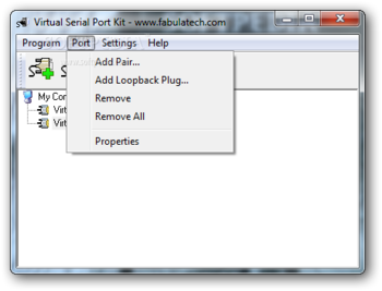 Virtual Serial Port Kit screenshot 2