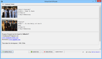 Virtual Soft EPGuides screenshot