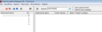 Virtual SoundFont Manager screenshot 3