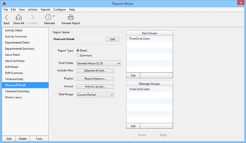 Virtual TimeClock Pro screenshot 18
