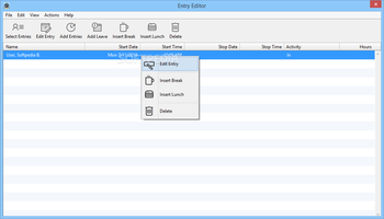 Virtual TimeClock Pro screenshot 3