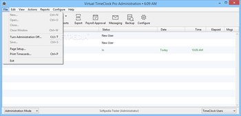 Virtual TimeClock Pro screenshot 5