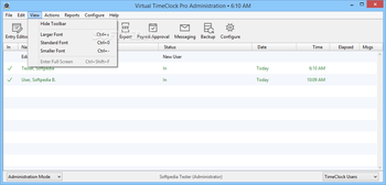 Virtual TimeClock Pro screenshot 6