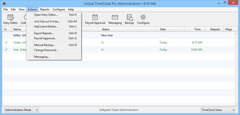 Virtual TimeClock Pro screenshot 7