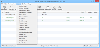 Virtual TimeClock Pro screenshot 8