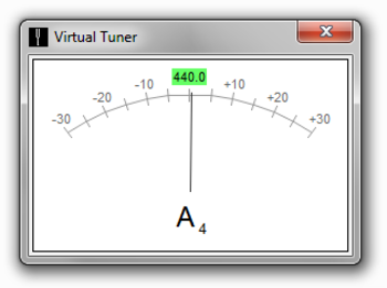 Virtual Tuner screenshot