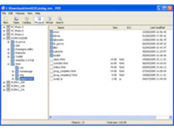 Virtual Volumes View Portable screenshot