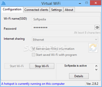 Virtual WiFi screenshot