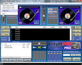 VirtualDek PRO screenshot 2