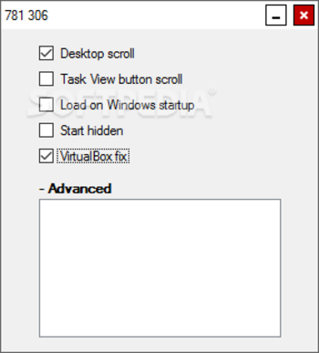 VirtualDesktopSwitcher screenshot