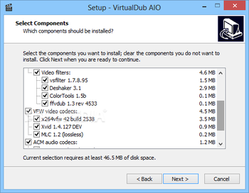VirtualDub AIO (Unofficial Installer) screenshot 2