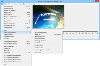 VirtualDub Portable screenshot 2