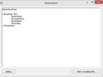 VirtualHost Generator screenshot 2