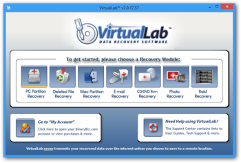 VirtualLab screenshot
