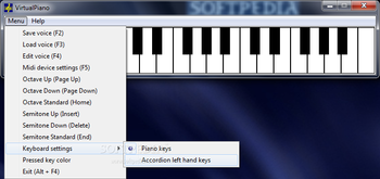 VirtualPiano screenshot