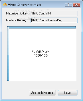 VirtualScreenMaximizer screenshot