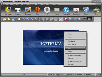 virtualStudio screenshot 2