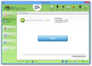 VIRUSfighter screenshot 3