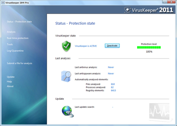 VirusKeeper 2009 Pro screenshot 3