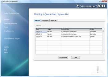 VirusKeeper Pro 2011 screenshot 10