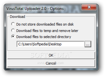 VirusTotal Uploader screenshot 2