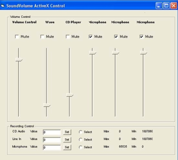 VISCOM Sound Volume ActiveX OCX SDK screenshot