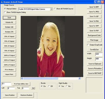 VISCOM TWAIN Scanner SDK ActiveX screenshot