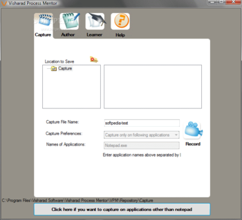 Visharad Process Mentor screenshot