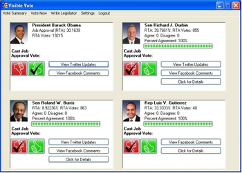 Visible Vote screenshot