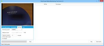 VisioForge Media Monitoring Tool Live screenshot 3