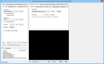 VisioForge Video Capture SDK .Net Edition screenshot