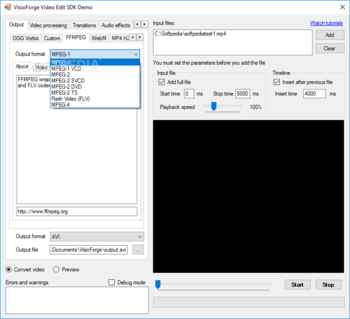 VisioForge Video Edit SDK (ActiveX Version) screenshot 10