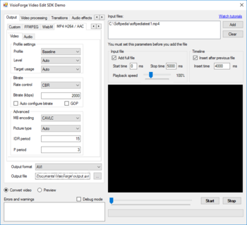 VisioForge Video Edit SDK (ActiveX Version) screenshot 12