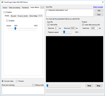 VisioForge Video Edit SDK (ActiveX Version) screenshot 18