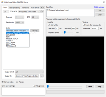 VisioForge Video Edit SDK (ActiveX Version) screenshot 5