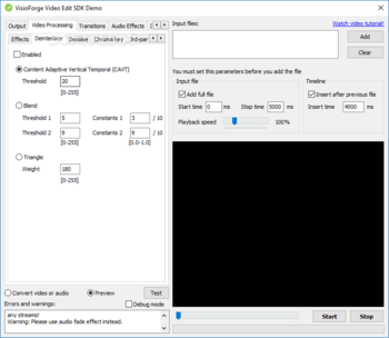 VisioForge Video Edit SDK (Delphi Version) screenshot 15