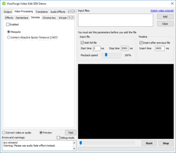 VisioForge Video Edit SDK (Delphi Version) screenshot 16