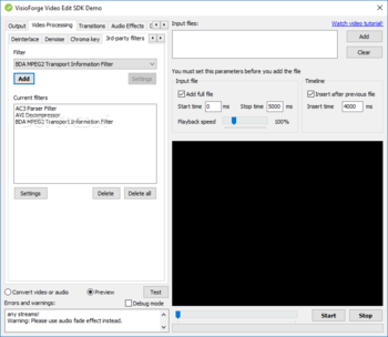 VisioForge Video Edit SDK (Delphi Version) screenshot 18