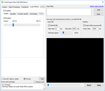 VisioForge Video Edit SDK (Delphi Version) screenshot 20