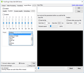 VisioForge Video Edit SDK (Delphi Version) screenshot 21