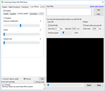 VisioForge Video Edit SDK (Delphi Version) screenshot 22