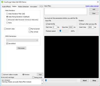 VisioForge Video Edit SDK (Delphi Version) screenshot 26
