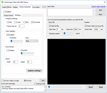 VisioForge Video Edit SDK (Delphi Version) screenshot 27
