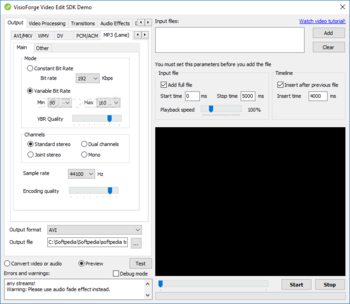VisioForge Video Edit SDK (Delphi Version) screenshot 6