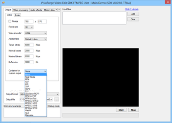 VisioForge Video Edit SDK FFMPEG .Net screenshot 2