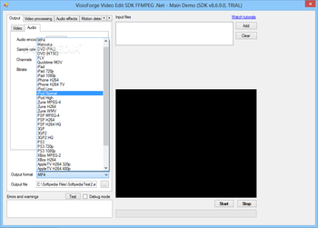 VisioForge Video Edit SDK FFMPEG .Net screenshot 4