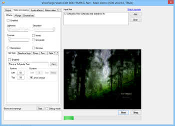 VisioForge Video Edit SDK FFMPEG .Net screenshot 5