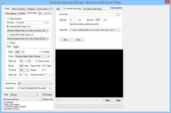 VisioForge Video Edit SDK .Net screenshot 4