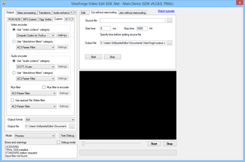 VisioForge Video Edit SDK .Net screenshot 7