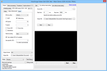 VisioForge Video Edit SDK .Net screenshot 9